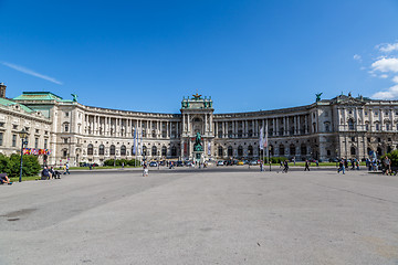 Image showing Vienna Hofburg Imperial Palace at day, - Austria