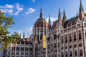 Image showing The building of the Parliament in Budapest, Hungary