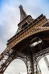 Image showing Eiffel Tower in Paris France