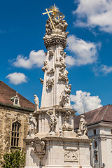 Image showing Holy trinity column in Budapest