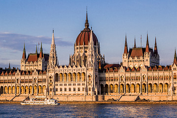 Image showing The building of the Parliament in Budapest, Hungary