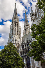 Image showing Votive Church in Vienna, Capital of Austria