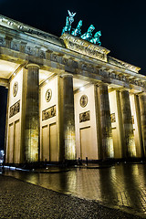 Image showing Brandenburg Gate in Berlin - Germany