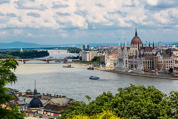 Image showing The building of the Parliament in Budapest, Hungary