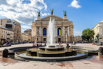 Image showing Lviv Opera and Ballet Theater, Ukraine