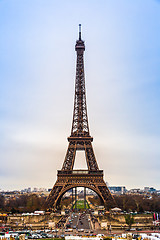 Image showing Eiffel Tower in Paris France