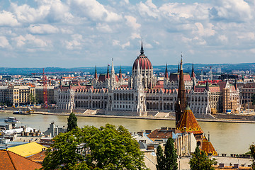 Image showing The building of the Parliament in Budapest, Hungary