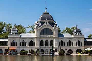 Image showing The newly renovated Skating rink (now as lake) in the Main city 