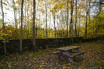 Image showing Resting place at autumn