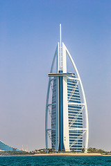 Image showing Burj Al Arab is a luxury 5 stars hotel