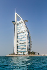 Image showing Burj Al Arab is a luxury 5 stars hotel