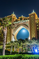 Image showing Atlantis, The Palm Hotel in Dubai, United Arab Emirates