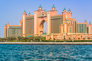 Image showing Atlantis, The Palm Hotel in Dubai, United Arab Emirates