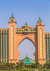 Image showing Atlantis, The Palm Hotel in Dubai, United Arab Emirates