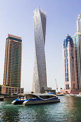 Image showing Dubai Marina cityscape, UAE