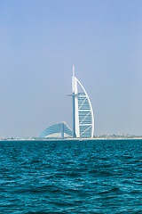 Image showing Burj Al Arab is a luxury 5 stars hotel