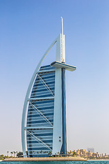 Image showing Burj Al Arab is a luxury 5 stars hotel