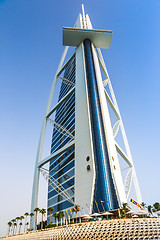 Image showing Burj Al Arab is a luxury 5 stars hotel