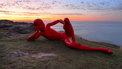 Image showing Sculpture by the Sea - Harbour