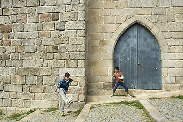 Image showing EUROPE PORTUGAL PORTO STREET SOCCER FOOTBALL