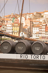 Image showing EUROPE PORTUGAL PORTO RIBEIRA OLD TOWN DOURO RIVER