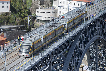 Image showing EUROPE PORTUGAL PORTO RIBEIRA OLD TOWN DOURO RIVER