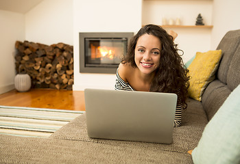 Image showing Working at home