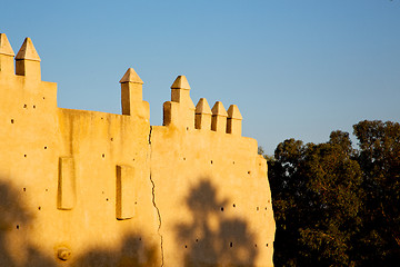 Image showing morocco land   history in the sky