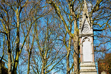 Image showing in cemetery     england europe old construction and    history