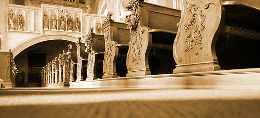 Image showing Interior basilica