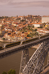 Image showing EUROPE PORTUGAL PORTO RIBEIRA OLD TOWN DOURO RIVER