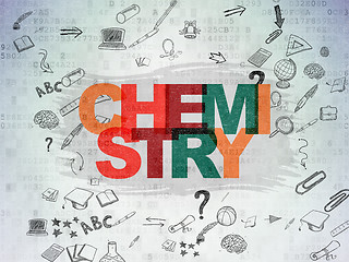 Image showing Education concept: Chemistry on Digital Paper background