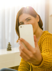 Image showing Selfie time 