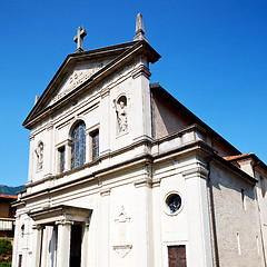 Image showing heritage  old architecture in italy europe milan religion       