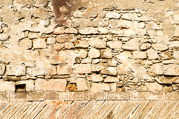 Image showing texture wall in africa morocco  