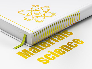 Image showing Science concept: book Molecule, Materials Science on white background