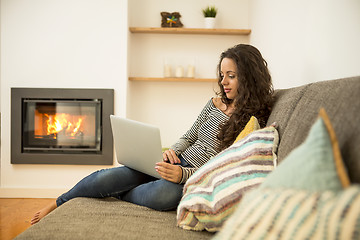 Image showing Working at home