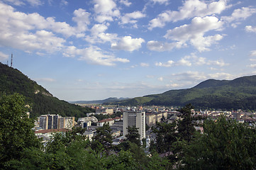 Image showing Small mountain town