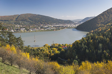 Image showing Aerial view of Piatra Neamt