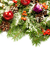 Image showing Christmas background. Eve framework