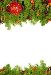 Image showing Christmas background. Eve framework