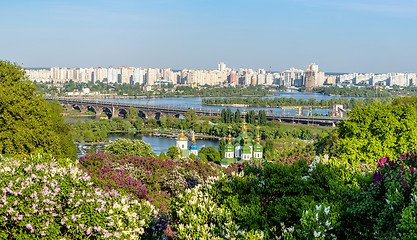 Image showing Panorama of the city Kiev, Ukraine