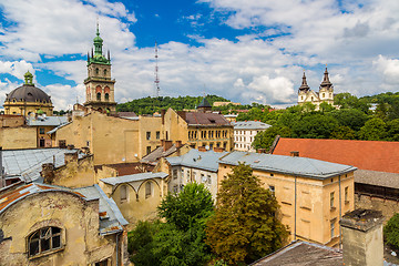 Image showing Lviv bird\'s-eye view