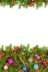 Image showing Christmas background. Eve framework