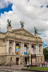 Image showing Academic Opera and Ballet Theatre in Lviv, Ukraine.