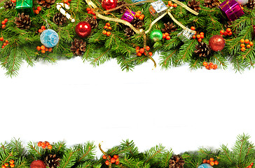 Image showing Christmas background. Eve framework