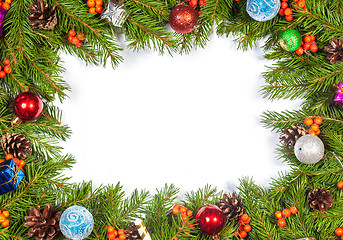 Image showing Christmas background. Eve framework