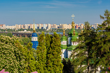 Image showing Panorama of the city Kiev, Ukraine