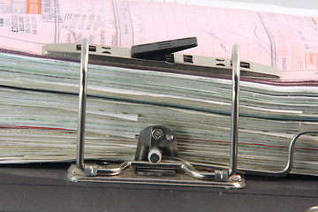 Image showing binder and documents