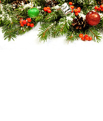 Image showing Christmas background. Eve framework